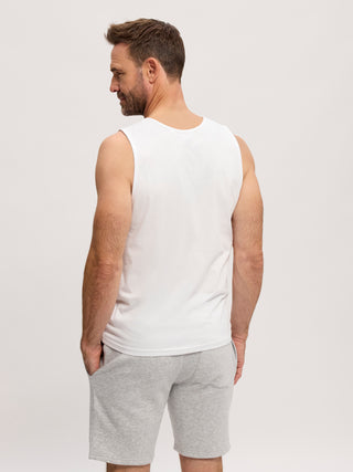 Kingshill Authentique Tank T-shirt A - White