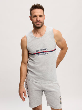 Kingshill Authentique Tank T-shirt C - Grey Melange