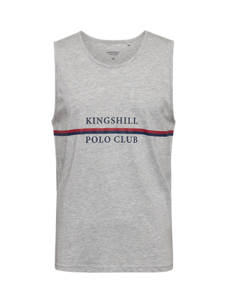 Kingshill Authentique Tank T-shirt C - Grey Melange