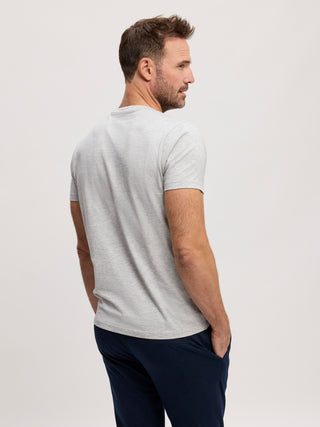 Kingshill Authentique Tee T-shirt Grey Melange