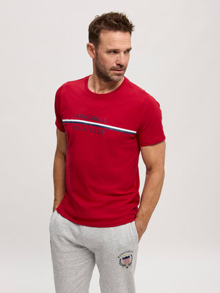 Kingshill Authentique Tee T-shirt Red