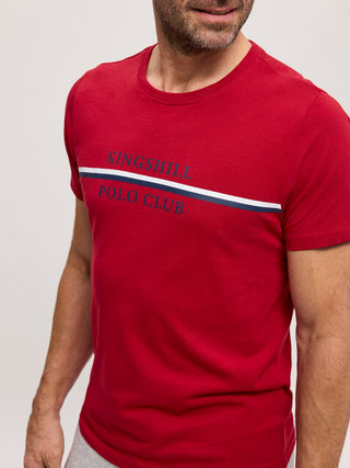 Kingshill Authentique Tee T-shirt Red