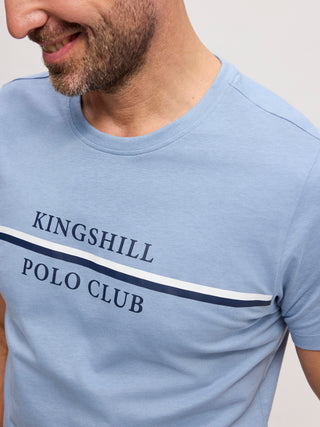 Kingshill Authentique Tee T-shirt Light Blue