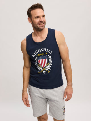 Kingshill Identity Tank T-shirt B - Blue