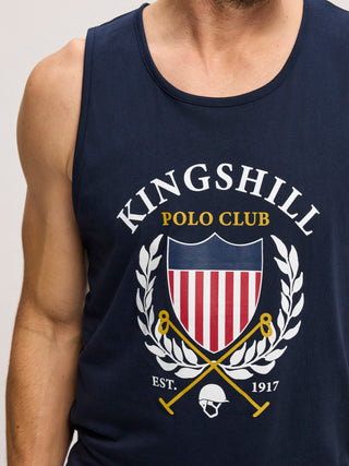 Kingshill Identity Tank T-shirt B - Blue