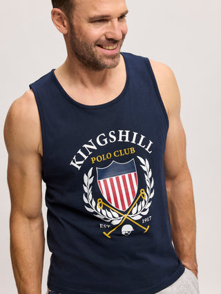 Kingshill Identity Tank T-shirt B - Blue