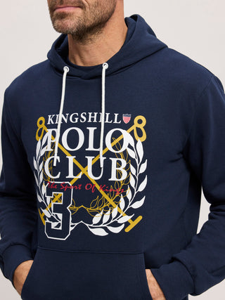 Kingshill Polo Club Hoodie Sweatshirt A - Blue