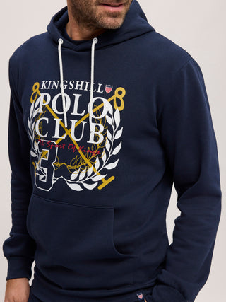 Kingshill Polo Club Hoodie Sweatshirt A - Blue