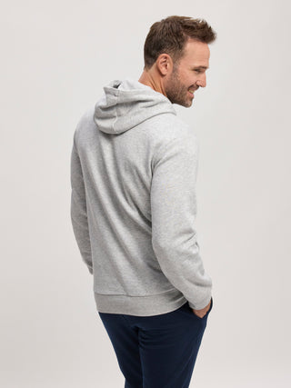 Kingshill Polo Club Hoodie Sweatshirt B - Grey Melange