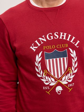 Kingshill Identity Sweat Sweatshirt C - Red