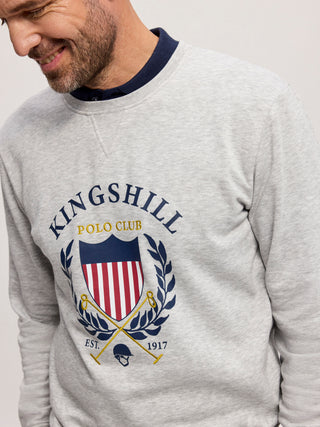 Kingshill Identity Sweat Sweatshirt M - Grey Melange