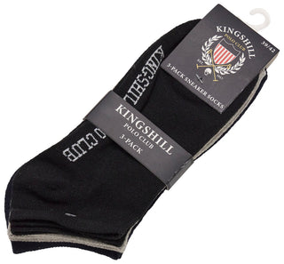 Kingshill KH90001 - 3pk Socks E - Black